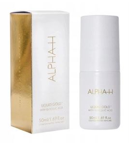 Trattamento peeling ALPHA-H Liquid Gold con acido glicolico, cosmetico per la cura della pelle, 50 ml