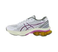 Zapatillas de running ASICS Gel-Kinetic Fluent para mujer con amortiguación GEL y sistema de soporte TRUSSTIC, zapatillas deportivas con cordones 1203A591-100 Blanco/Plateado/Morado