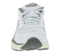 Zapatillas de running ASICS Gel-Kinetic Fluent para mujer con amortiguación GEL y sistema de soporte TRUSSTIC, zapatillas deportivas con cordones 1203A591-100 Blanco/Plateado/Morado