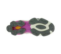 Zapatillas de running ASICS Gel-Kinetic Fluent para mujer con amortiguación GEL y sistema de soporte TRUSSTIC, zapatillas deportivas con cordones 1203A591-100 Blanco/Plateado/Morado