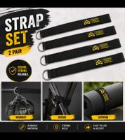 2 pares de bandas Crossover Symmetry para entrenamiento de hombros, fitness, color negro.