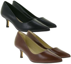 Clarks Violett55 Rae Zapatos de Noche de Tacón Alto para Mujer, Piel Genuina 2616744 Negro o Marrón