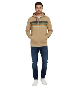 Chaqueta sudadera con capucha REGATTA Shorebay para hombre, de algodón, RMA564-J66 Beige