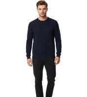 Suéter de punto REGATTA Kaelen para hombre, jersey de algodón RMK022-QDL, azul marino