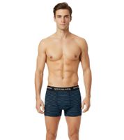 3-Pack SCOTCH & SODA Men's Boxer Shorts with Cotton Stretch Underwear SSSP25M166645-422 Turquoise/Blue/Black