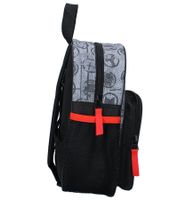 VADOBAG Kinder Rucksack im Avengers-Design mit Hulk und Captain America-Print Tages-Rucksack Kindergarten-Rucksack 5L 202-399 Grau