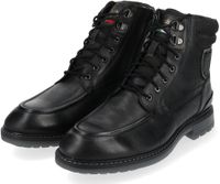 Comodi stivaletti Pantofola d'Oro, scarpe stringate in vera pelle da uomo 10233053, neri o marroni