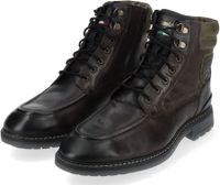 Comodi stivaletti Pantofola d'Oro, scarpe stringate in vera pelle da uomo 10233053, neri o marroni