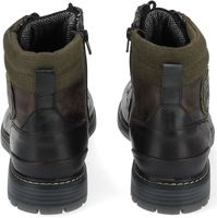 Comodi stivaletti Pantofola d'Oro, scarpe stringate in vera pelle da uomo 10233053, neri o marroni