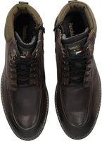 Comodi stivaletti Pantofola d'Oro, scarpe stringate in vera pelle da uomo 10233053, neri o marroni