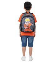 VADOBAG Kinder Rucksack im Naruto-Design Tages-Rucksack Kindergarten-Rucksack 7L 135-406 Grau/Schwarz