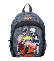 VADOBAG Kinder Rucksack im Naruto-Design Tages-Rucksack Kindergarten-Rucksack 7L 135-406 Grau/Schwarz