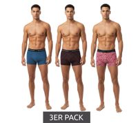 3er Pack SCOTCH & SODA Herren Boxershorts mit Baumwoll-Stretch Unterwäsche Unterhose SSSP25M166645 Blau, Bunt, Schwarz, Rot