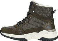 Versatili stivaletti MUSTANG, scarpe stringate da donna, stivaletti invernali 1438-603, verde o nero