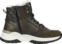 Versatili stivaletti MUSTANG, scarpe stringate da donna, stivaletti invernali 1438-603, verde o nero