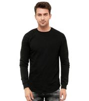Felpa Urban da uomo con maniche a coste, pullover 19056 in grigio mélange, verde lime, rosa, marrone chiaro, verde chiaro, kaki, blu navy o nero