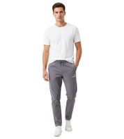 Pantalon de sport léger KangaROOS pour homme, pantalon d'entraînement, pantalon de jogging avec taille élastique et cordon de serrage, gris
