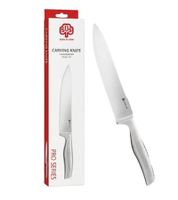 Coltello da intaglio SCHULTE-UFER Pro Series da 19 cm in acciaio inox - Coltello da cucina per il taglio preciso di carne e pollame 1101204 Argento