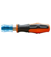 Jeu de tournevis magnétique MICATON avec porte-embouts magnétique, 5 embouts magnétiques et 5 embouts de rechange (PH0, PH1, PH2, PH3, SQ2), Noir/Multicolore