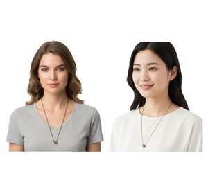 Calvin Klein Rocking women's necklace with Swarovski stones, fashion jewelry with fixed cube pendant KJ9C140100 in dark grey/gold or grey/pink