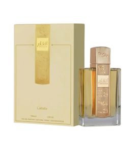 Timeless Lattafa Angham Gold Unisex Eau de Parfum, an elegant body fragrance for men and women, 100ml Gold