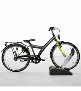 Supporto per bicicletta BikeClip Essential Mobile, Portabici Autoportante, 48,5 x 36 x 24 cm, 3,5 kg, Antracite