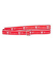 Champion Belt for Men and Women - Modern Everyday Belt with Brand Logo - 123 cm or 150 cm - Olive Green or Red