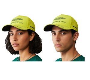 Formula 1 Fernando Alonso Aston Martin F1™ 2024 Baseball Cap Fan Cap Snapback 701229246 002 Neon Yellow