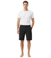 TRENTO Men's Cargo Shorts - Lightweight Casual Shorts with Logo Embroidery in Black, Olive Green, or Beige