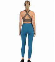 Sujetador deportivo ligero sostenible SLEEX para mujer, costuras planas, sujetador de entrenamiento 44053-009 Beige