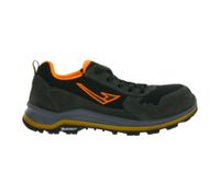 GARSPORT Kele Low S1P Men's & Women's Safety Shoes with Michelin Arrow HRO Rubber Sole Work Shoes GDS1090017 2099 Black/Gray/Orange