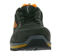 GARSPORT Kele Low S1P Men's & Women's Safety Shoes with Michelin Arrow HRO Rubber Sole Work Shoes GDS1090017 2099 Black/Gray/Orange