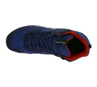 GARSPORT Monza 2.0 Mid 1 S1PS Men's & Women's Safety Shoes with Michelin Heritage EVA/HRO Rubber Outsole, Genuine Leather Work Boots, GDS1090023 2426 Blue