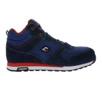 GARSPORT Monza 2.0 Mid 1 S1PS Men's & Women's Safety Shoes with Michelin Heritage EVA/HRO Rubber Outsole, Genuine Leather Work Boots, GDS1090023 2426 Blue