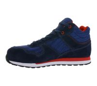 GARSPORT Monza 2.0 Mid 1 S1PS Men's & Women's Safety Shoes with Michelin Heritage EVA/HRO Rubber Outsole, Genuine Leather Work Boots, GDS1090023 2426 Blue