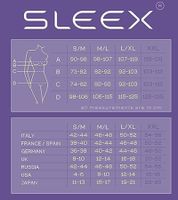Robe gainante SLEEX pour femme, effet ventre plat, référence 44034-001, noire