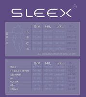 Robe gainante SLEEX pour femme, avec zones de compression fortes, effet ventre plat, réf. 44045-001, noire