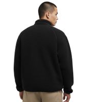 NIKE Jordan Flight Mountainside Herren Fleece-Jacke mit Stehkragen Fell-Jacke Übergangs-Jacke FV7448-010 Schwarz
