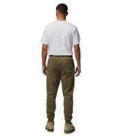 NIKE Jordan Essential Fleece Baseline Herren Jogging-Hose mit Jordan-Logo Fleece-Hose Baumwoll-Hose FD7345-222 Oliv-Grün