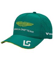 Casquette de baseball verte Lance Stroll Aston Martin F1 BOSS, saison 2024, réf. 701229248 001