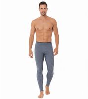Leggings/sous-vêtements longs fonctionnels respirants TOPTEX PRO pour homme, certifiés OEKO-TEX Standard 100, coloris Bleu chiné ou Marine