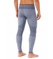 Leggings/sous-vêtements longs fonctionnels respirants TOPTEX PRO pour homme, certifiés OEKO-TEX Standard 100, coloris Bleu chiné ou Marine