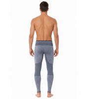 Leggings/sous-vêtements longs fonctionnels respirants TOPTEX PRO pour homme, certifiés OEKO-TEX Standard 100, coloris Bleu chiné ou Marine