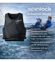 Spinlock WING Buoyancy Aid with 35-50N Buoyancy Aid - Protective Vest, Safety Vest for Watersports, Sailing, Dinghy Sailing, Kayaking & Canoeing, SUP - Red or Black