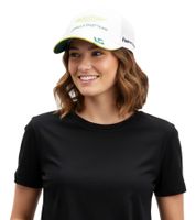 Gorra de béisbol de Fórmula 1 Lance Stroll Aston Martin F1 BOSS Temporada 2024 Gorra de Fan Snapback 701229248 Verde o Blanca