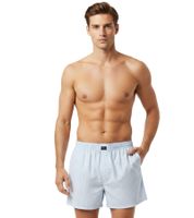 Classic 3-pack TRUE style men's boxer shorts, sustainable cotton shorts Woven Boxers 8975684 Blue/White striped/checked