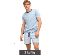 Ensemble shorty 2 pièces léger SCOTCH & SODA pour homme, composé d'un short en coton bleu clair (SSSP25M206083-421)