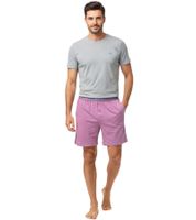 Completo shorty leggero da uomo SCOTCH & SODA in cotone, 2 pezzi, disponibile in azzurro o grigio/bordeaux chiaro