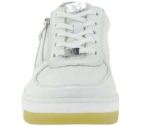 Baskets élégantes CAPRICE pour femme en cuir de haute qualité - Modèle CAP Climo FB, disponible en blanc uni ou en version bicolore blanc/multicolore