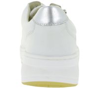 Baskets élégantes CAPRICE pour femme en cuir de haute qualité - Modèle CAP Climo FB, disponible en blanc uni ou en version bicolore blanc/multicolore